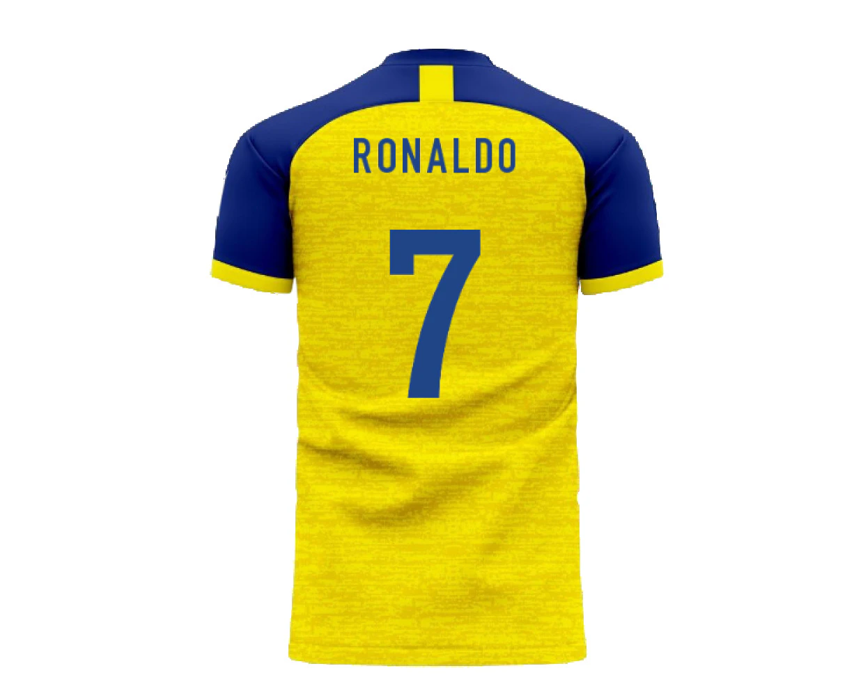 Al-Nassr 2023-2024 Home Concept Football Kit (Libero) - Adult Long Sleeve (Ronaldo 7)