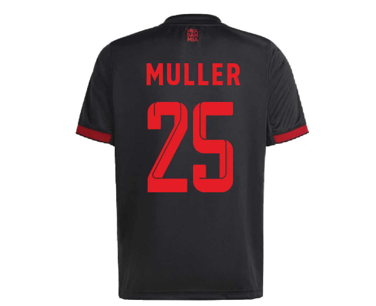 2022-2023 Bayern Munich Third Shirt (Kids) (MULLER 25)