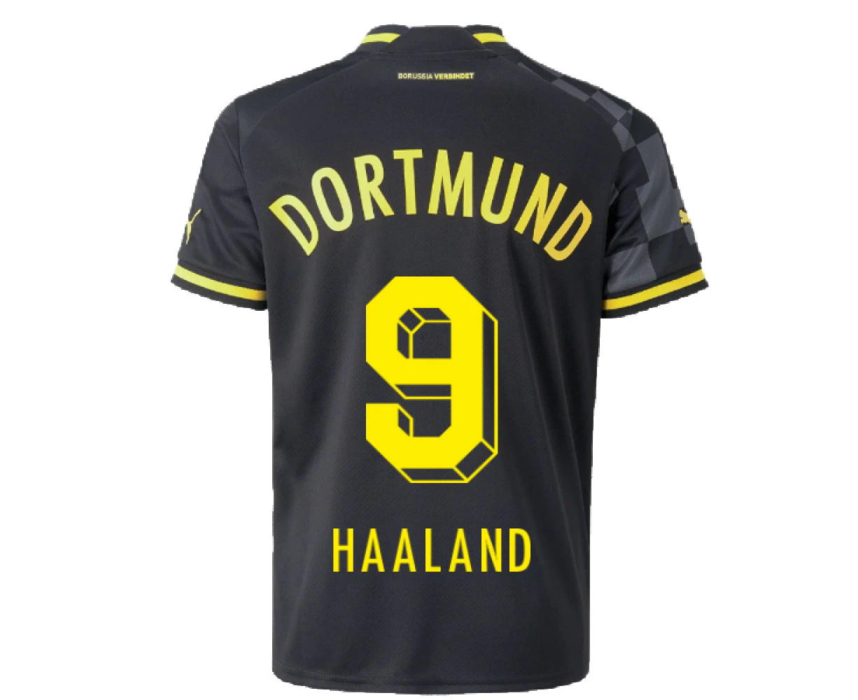 2022-2023 Borussia Dortmund Away Shirt (Kids) (HAALAND 9)