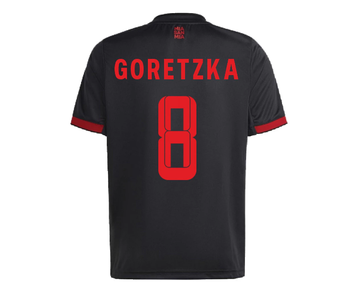 2022-2023 Bayern Munich Third Shirt (Kids) (GORETZKA 8)