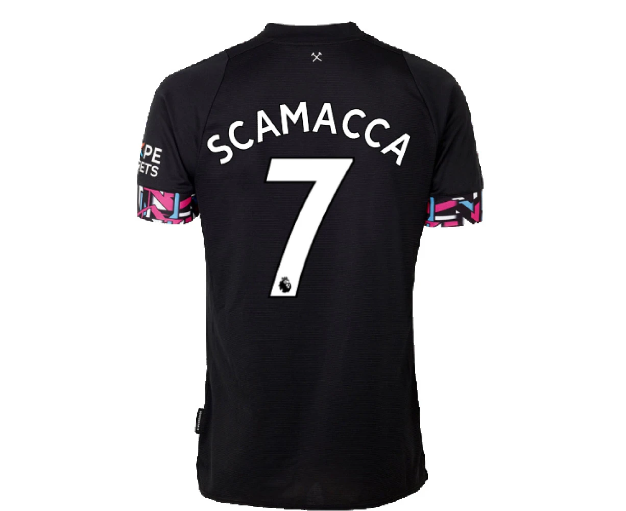 2022-2023 West Ham Away Shirt (SCAMACCA 7)