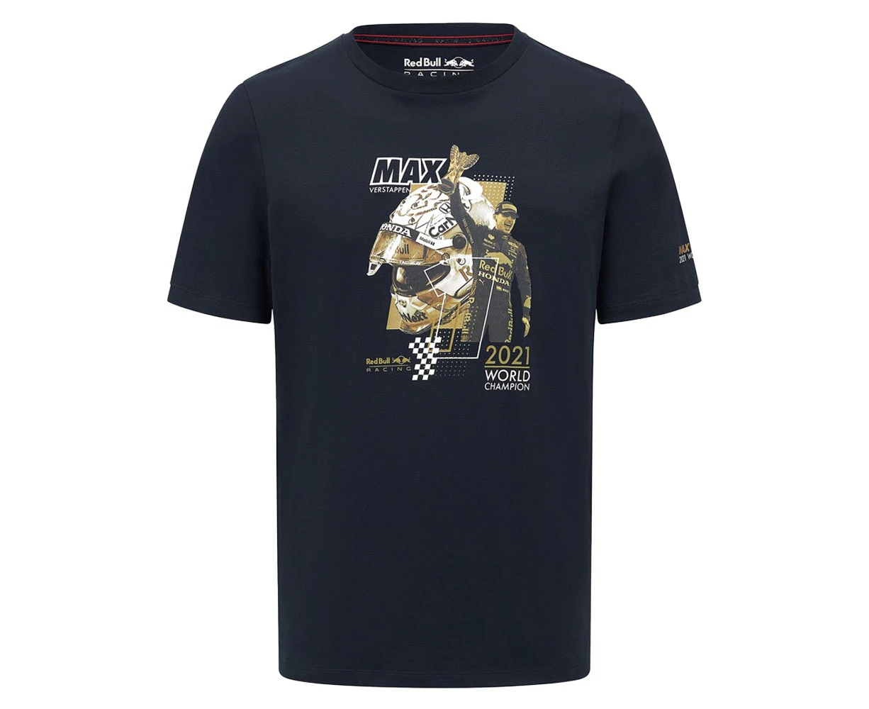 2022 Red Bull Verstappen Tribute Graphic T-shirt (Navy)