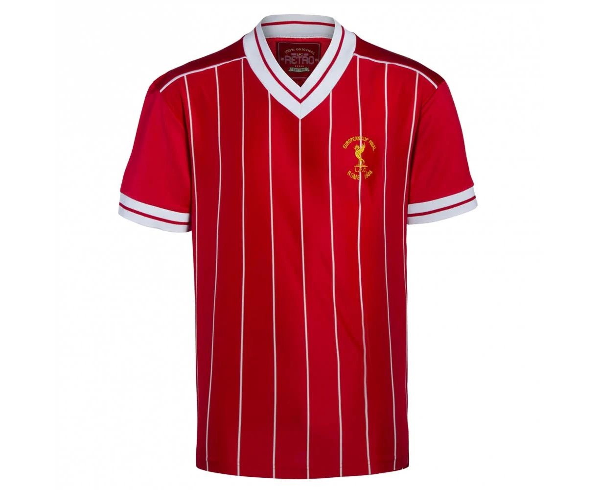 Liverpool 1984 Rome Retro Football Shirt