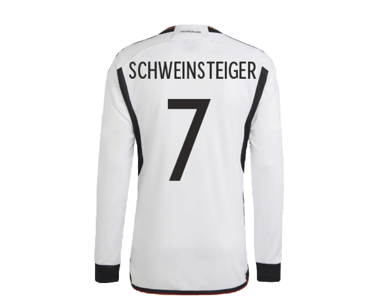 2022-2023 Germany Long Sleeve Home Shirt (SCHWEINSTEIGER 7)