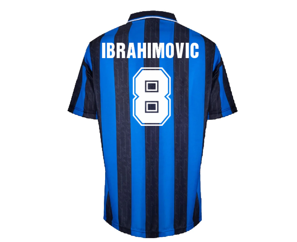 1996 Inter Milan Home Shirt (IBRAHIMOVIC 8)