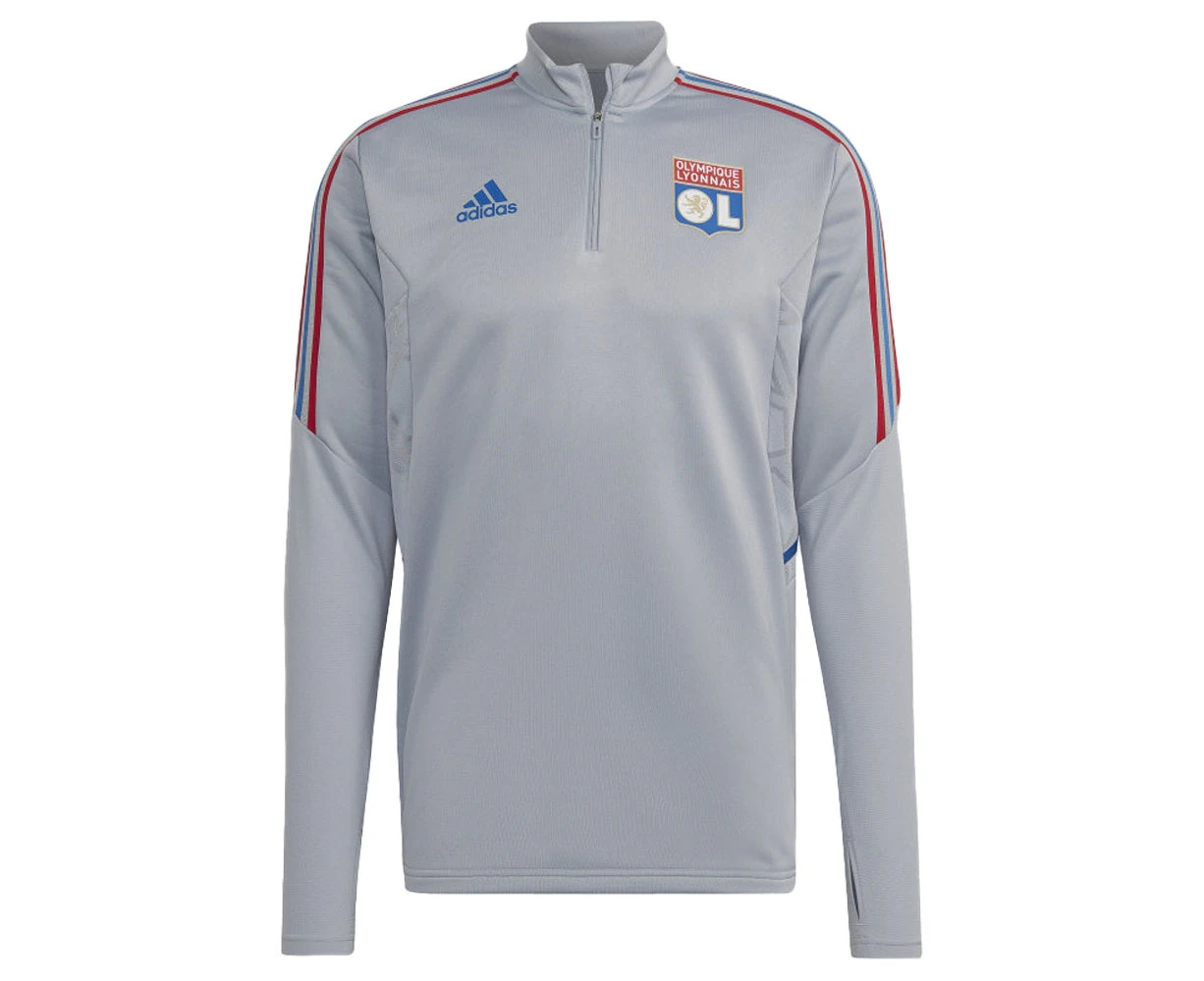 2022-2023 Olympique Lyon Training Top (Halo Silver)