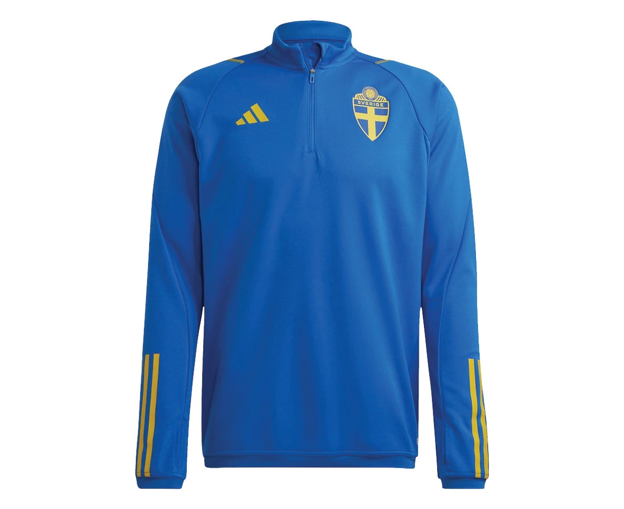 2022-2023 Sweden Training Top (Glory Blue)