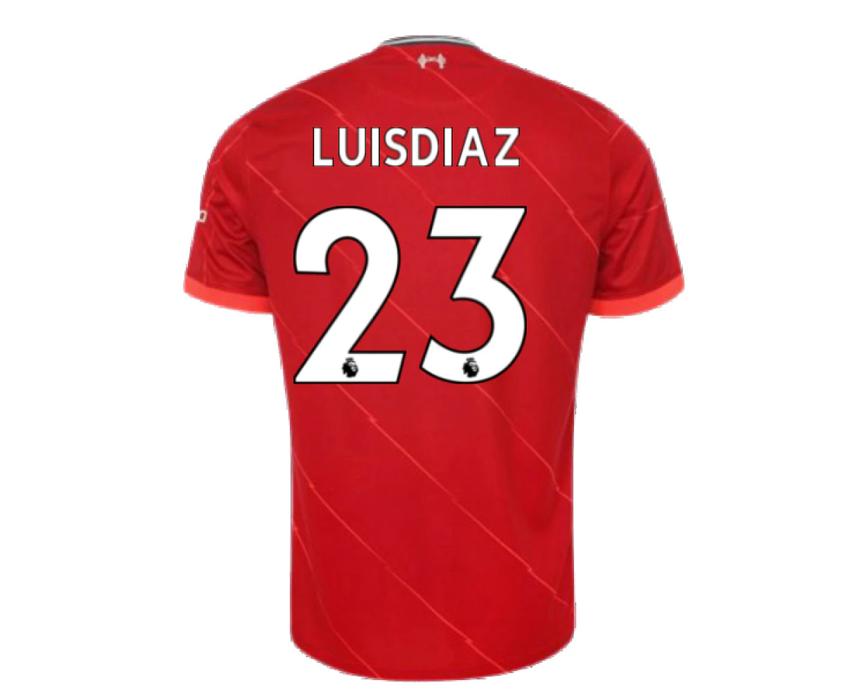 Liverpool 2021-2022 Home Shirt (LUIS DIAZ 23)