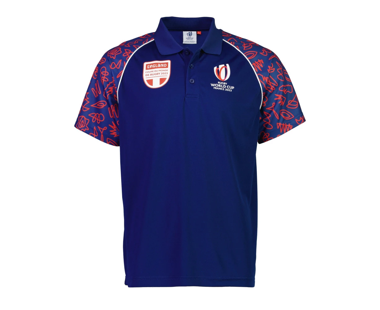 Rugby World Cup 2023 England Polo - Navy