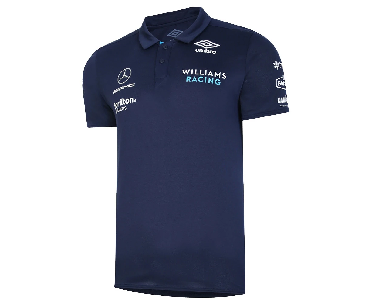 2022 Williams Racing Media Polo Shirt (Peacot)