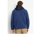 RIVERS - -Tex Sherpa Polar Fleece Zip Front Sport Hoodie