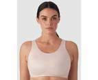 Cupid Shapewear Skin Benefit Crop Top Style Shapewear Bra with Aloe - Black