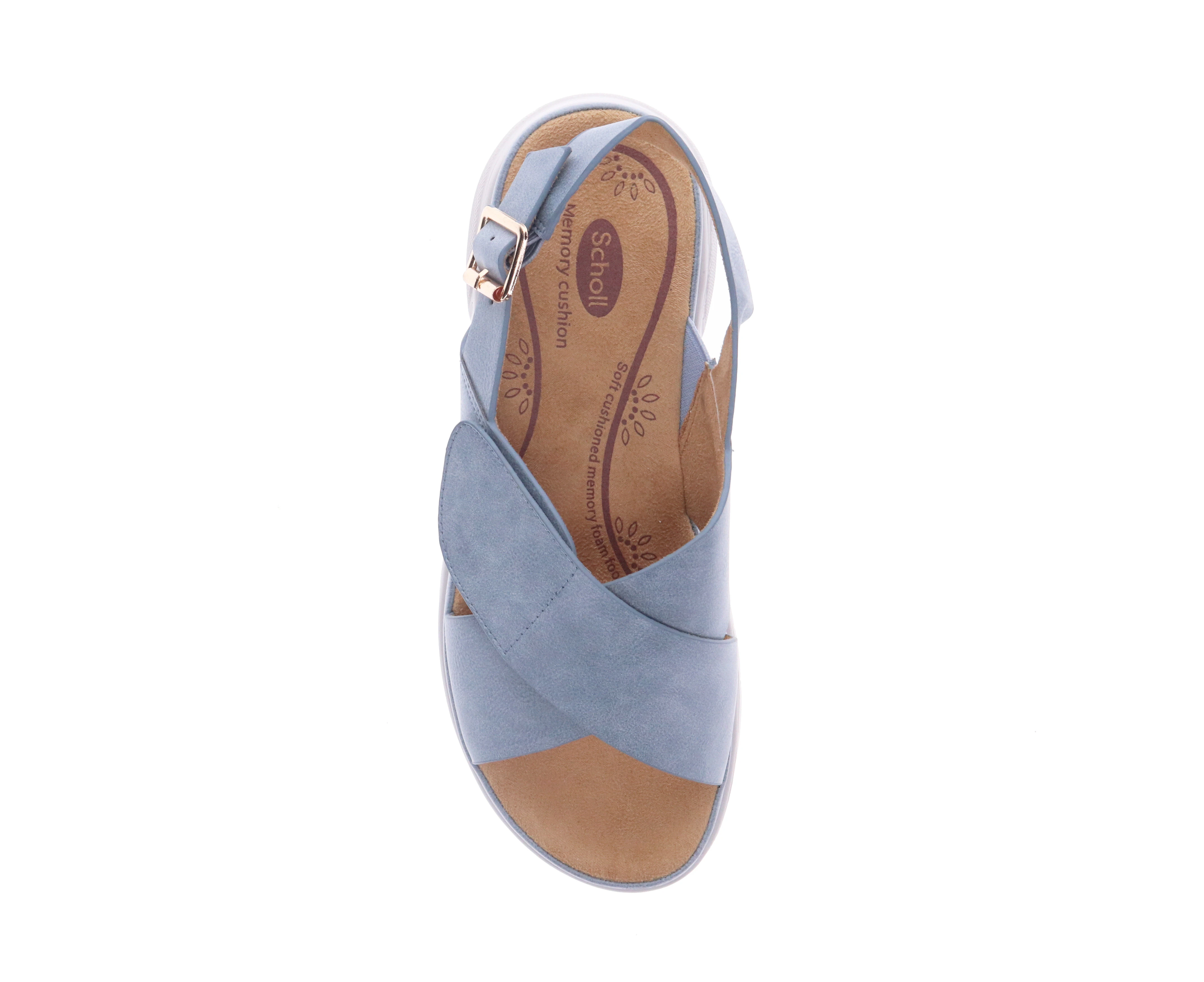 Scholl Women's Run Sandal - Pale Blue