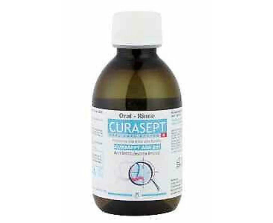 Curasept Chlorhexidine 0.05% Oral Rinse 200ml Light Blue