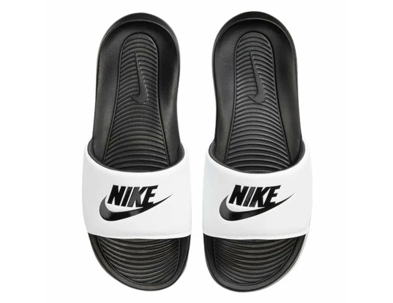 Nike Mens Victori One Slides - White/Black/Black