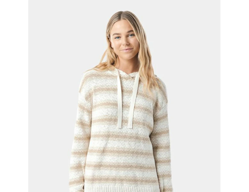 Knit Popover Hoodie - Piping Hot