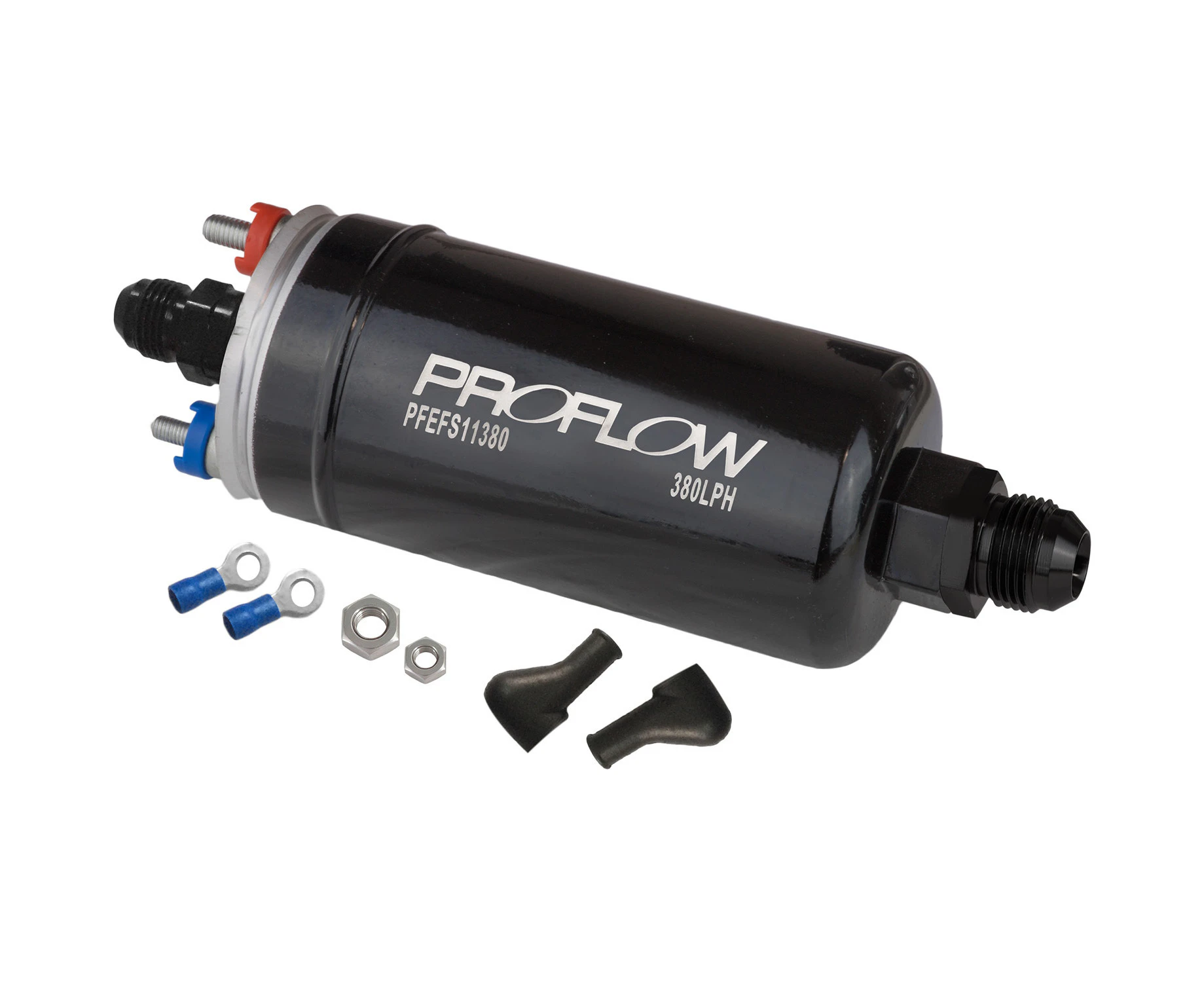 Proflow Fuel Pump Bosch Style 044 Electric Black 380 LPH 5 Bar External Inline U