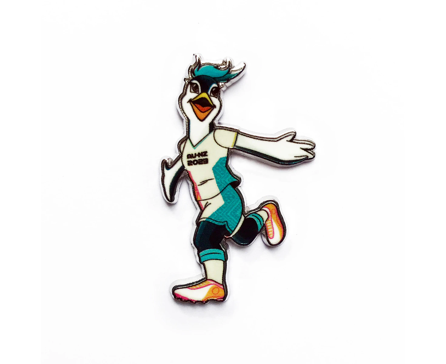 FIFA Womans World Cup 2023 Mascot Tazuni Celebration Pose Lapel Pin