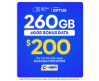 Catch Connect 365 Day Mobile Plan - 260GB