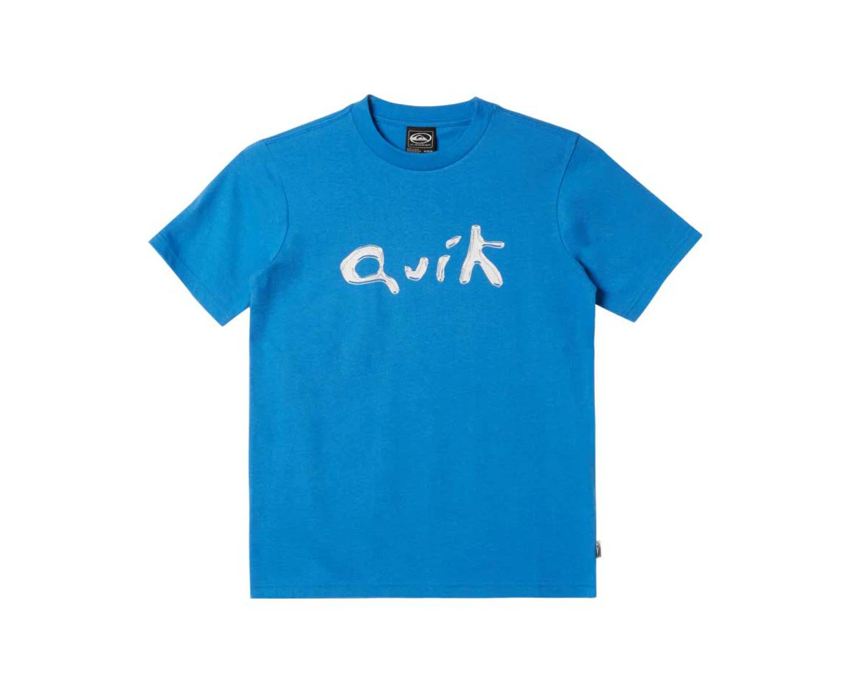 Quiksilver Quik Liquid Tee Boys in Nebulas Blue