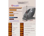 Super Long SL-Track iHealth Luxurious Massage Chair S5 Scrapping Pulling Heat Bluetooth Music