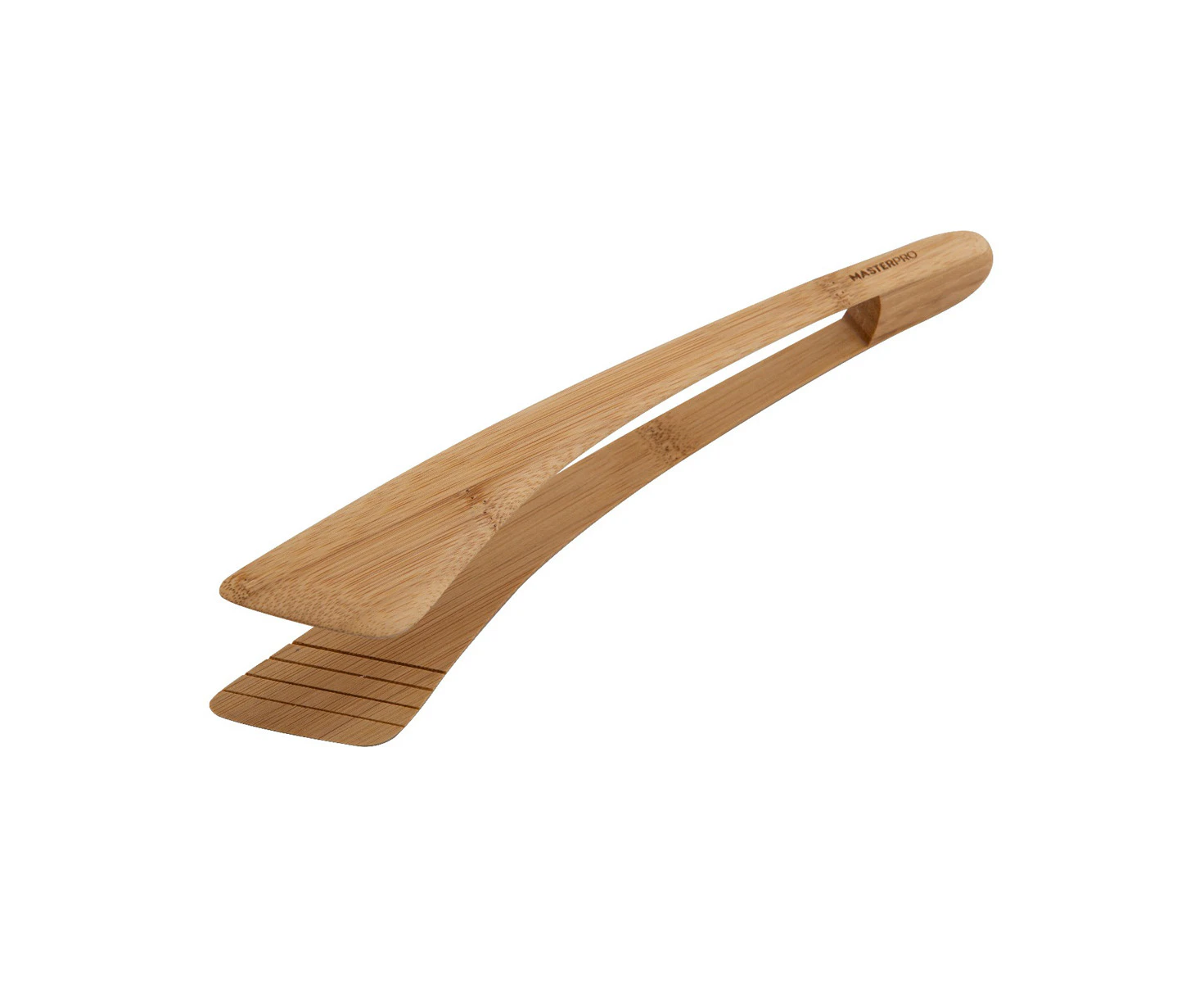 MASTERPRO Bamboo Serving Tongs - Natural