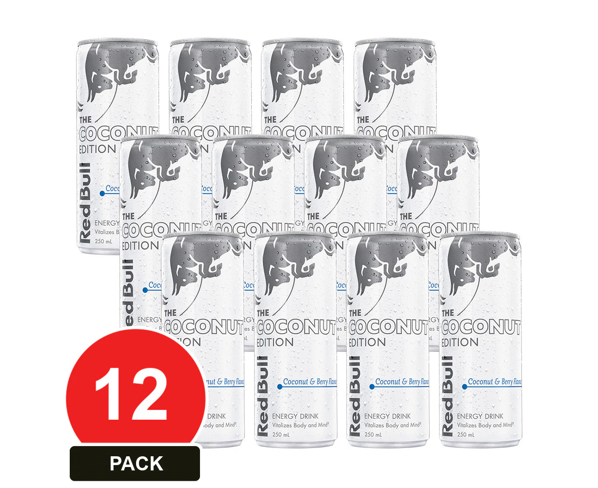 12 Pack, Red Bull 250ml Sf Coconut Edition (12 Pack)