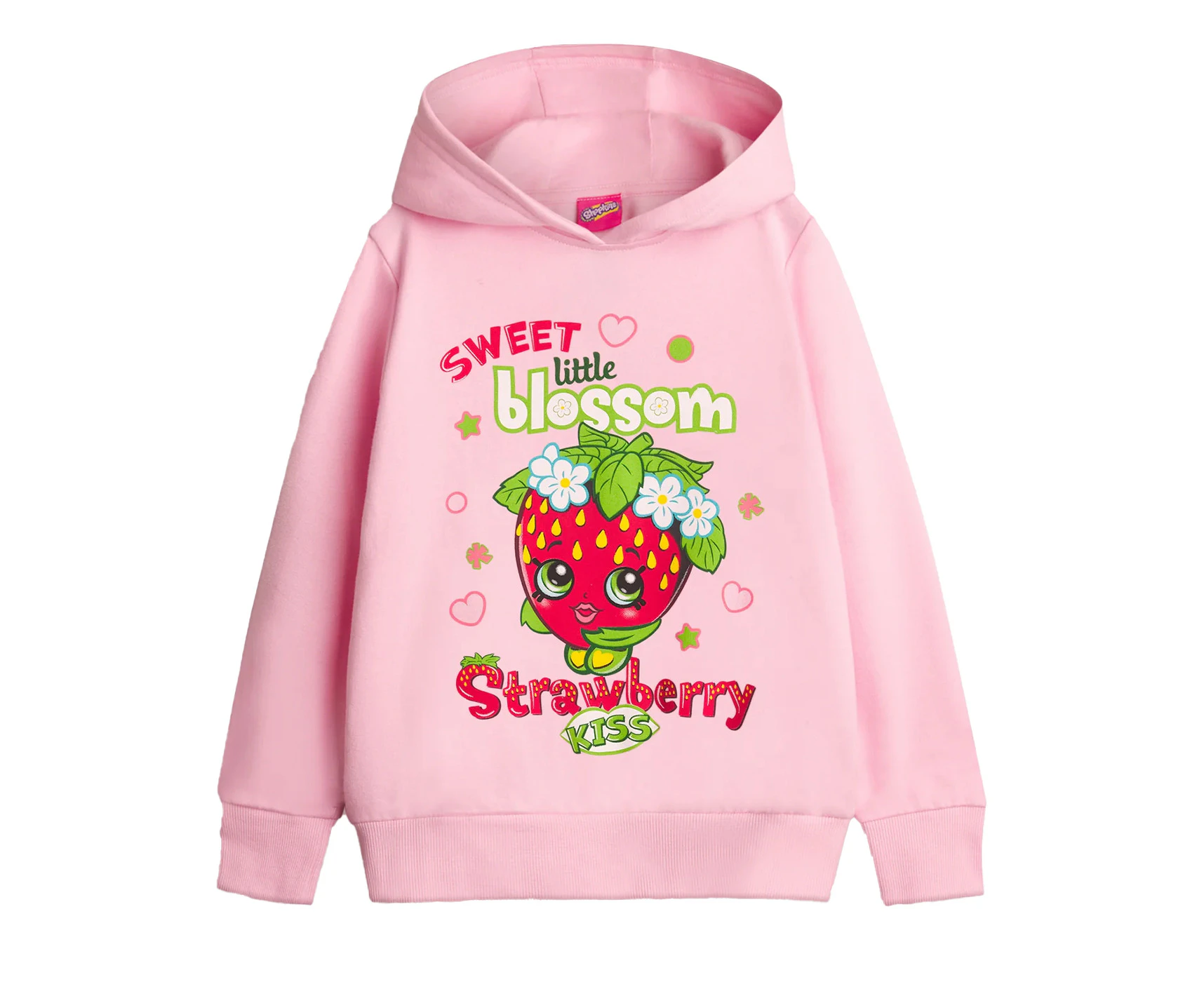 Shopkins Childrens/Kids Strawberry Kiss Hoodie (Multicoloured) - NS8440