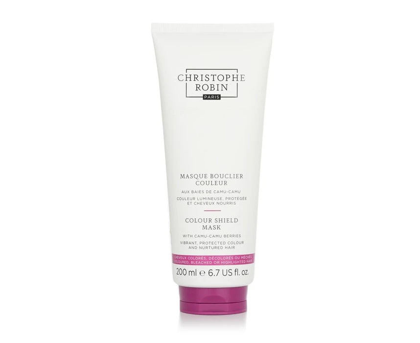 Christophe Robin Colour Shield Mask with CamuCamu Berries  Colored, Bleached or Highlighted Hair 200ml/6.7oz