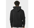 DICKIES Classic Logo Pull Over Hoodie BLACK