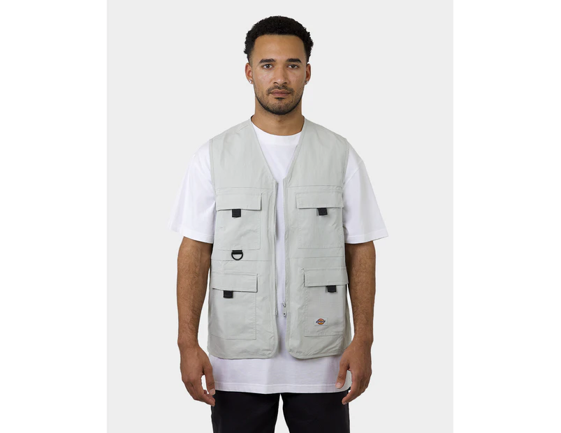 DICKIES Angleton Utility Vest PEBBLE