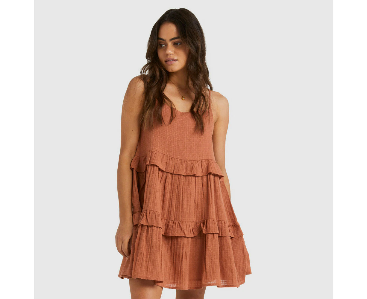 Billabong Venice Moon Dress Womens in Caramel