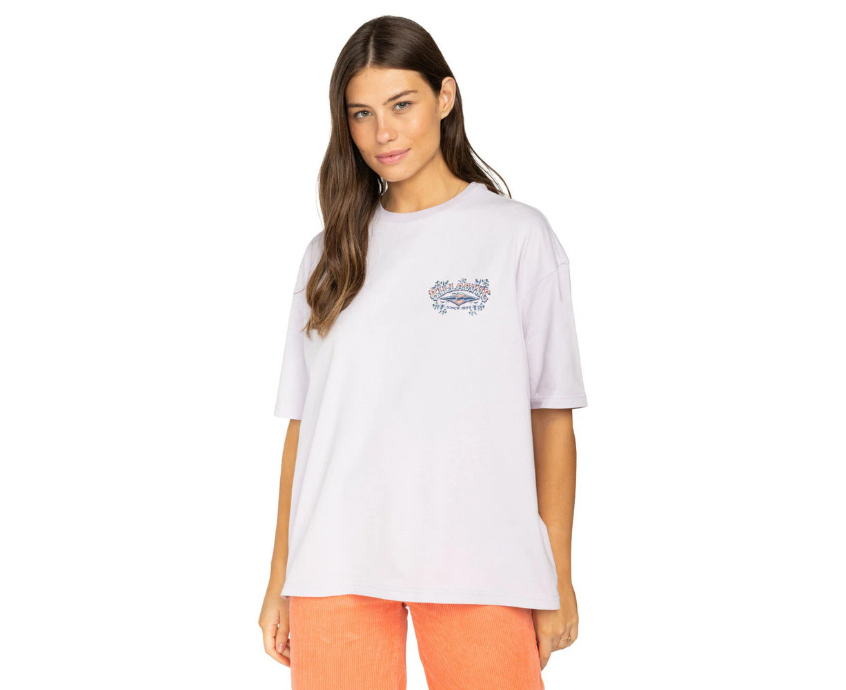 Billabong Stay 73 Tee Womens in Orchid Hush