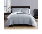 3 Piece Micro Mink Comforter Set with Sherpa Reverse