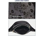 LEMAI Belt Bag Women's Bum Bag Metallic Water-repellent Hip Bag 3 Compartments Shoulder Bags Girl