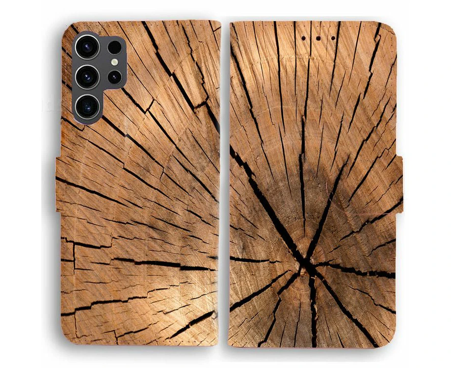 Phone Cover for Samsung Galaxy XCover Phone Series - Wood Timber Design Print For Samsung Galaxy XCover 4s