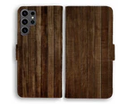 Phone Cover for Samsung Galaxy A Phone Series - Wood Timber Design Print For Samsung Galaxy A20