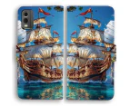 Phone Cover for Nokia G / C / X Series - Pirate Ship Print Design For Nokia G11 Plus