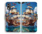 Phone Cover for Nokia G / C / X Series - Pirate Ship Print Design For Nokia G11 Plus