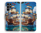 Phone Cover for Samsung Galaxy S / A / J / Note / Xcover Series Phone - Pirate Ship Print Design For Samsung Galaxy A42