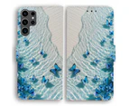 Phone Cover for Samsung Galaxy S / A / J / Note / Xcover Series Phone - Butterfly Floating on Water Print Design For Samsung Galaxy Note 20 ultra