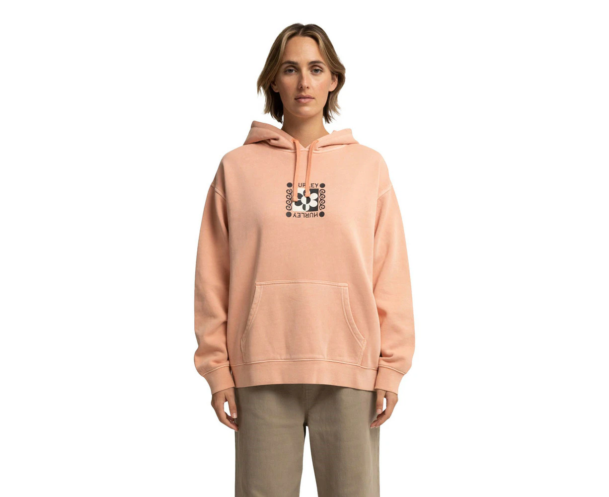 Hurley Arlo Pullover Hoodie Womens in Muted Clay