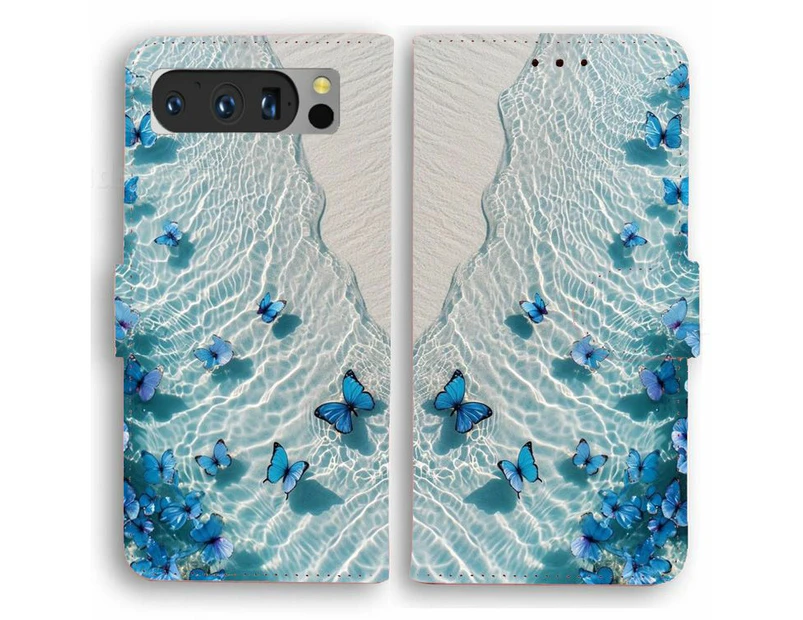 Phone Cover for Google Pixel Series - Butterfly Floats on Water Print Design For Google Pixel 4a 4G