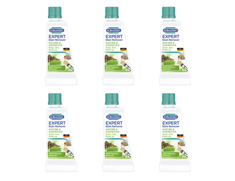 6x Dr Beckmann 50ml Stain Devils Nature & Cosmetics Cleaner w/ Pigment Remover