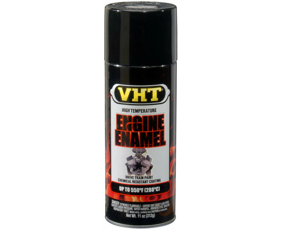 VHT Engine Enamel High Temperature Spray Paint for Ford Gloss Black SP124