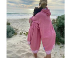 Lightweight Turkish/Terry Hooded Sunset Robe