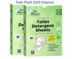 Eco Toilet  Detergent Sheets-160 Loads Marine Explosion - Eco Massive