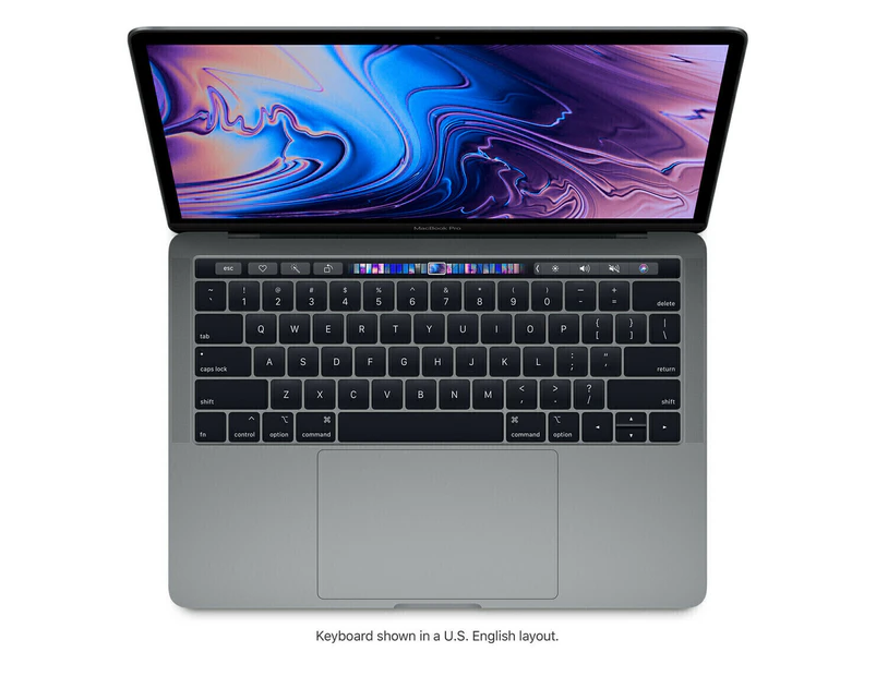 MacBook Pro i5 2.4 GHz 13" Touch (2019) 256GB 8GB Gray - Refurbished Grade B