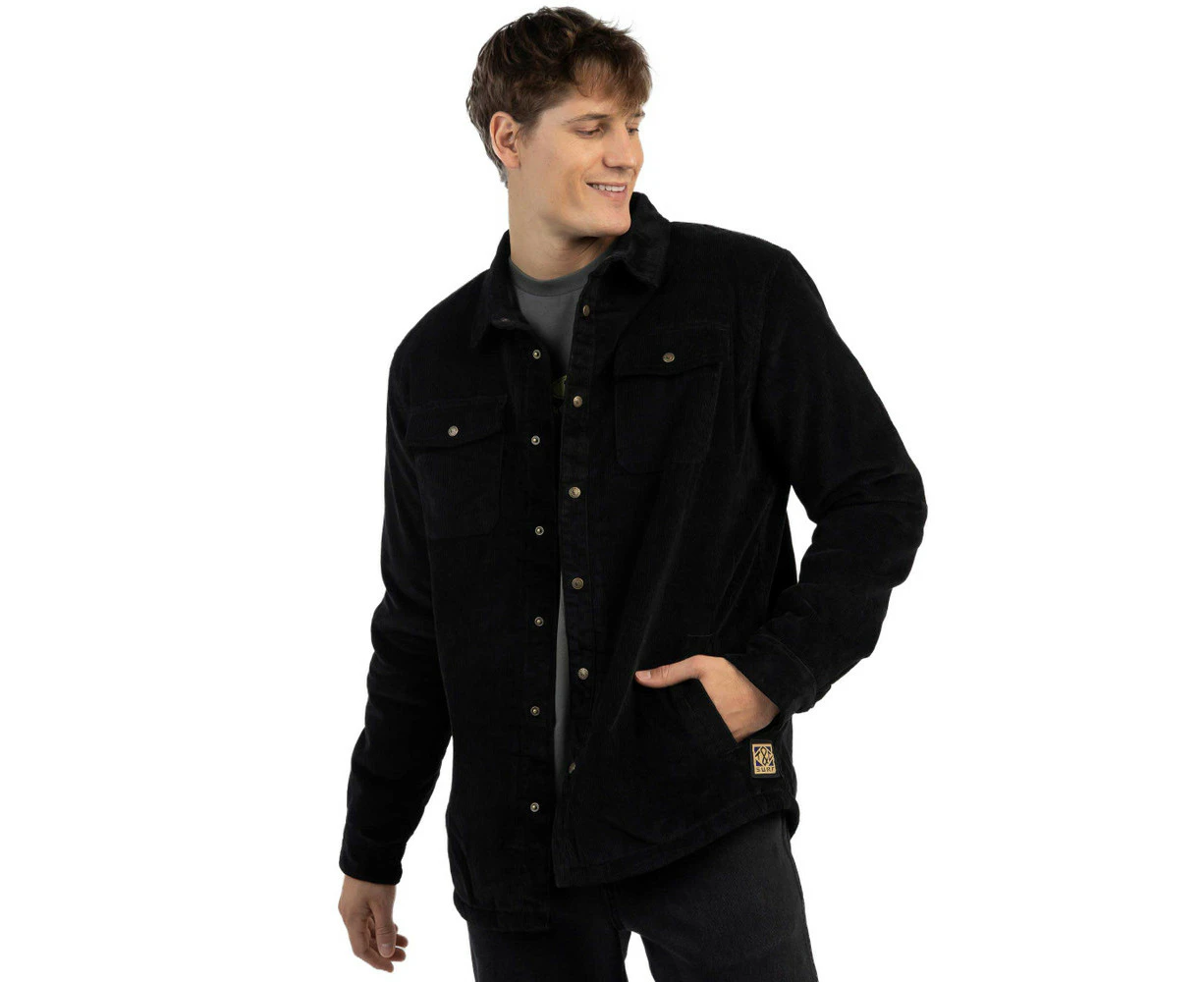 Town & Country The Ranch Cord Jacket Mens in Black