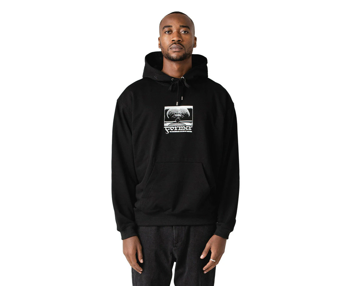 Former Crux Tribute Hood Mens in Black